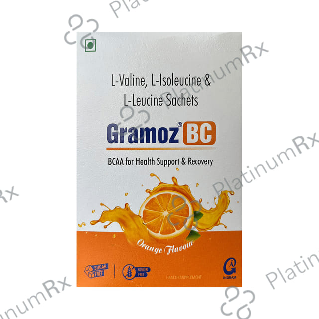 Gramoz BC Sachet Orange Sugar Free & Gluten Free