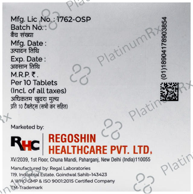 Acporeg MR 100/250/325mg Tablet 10s
