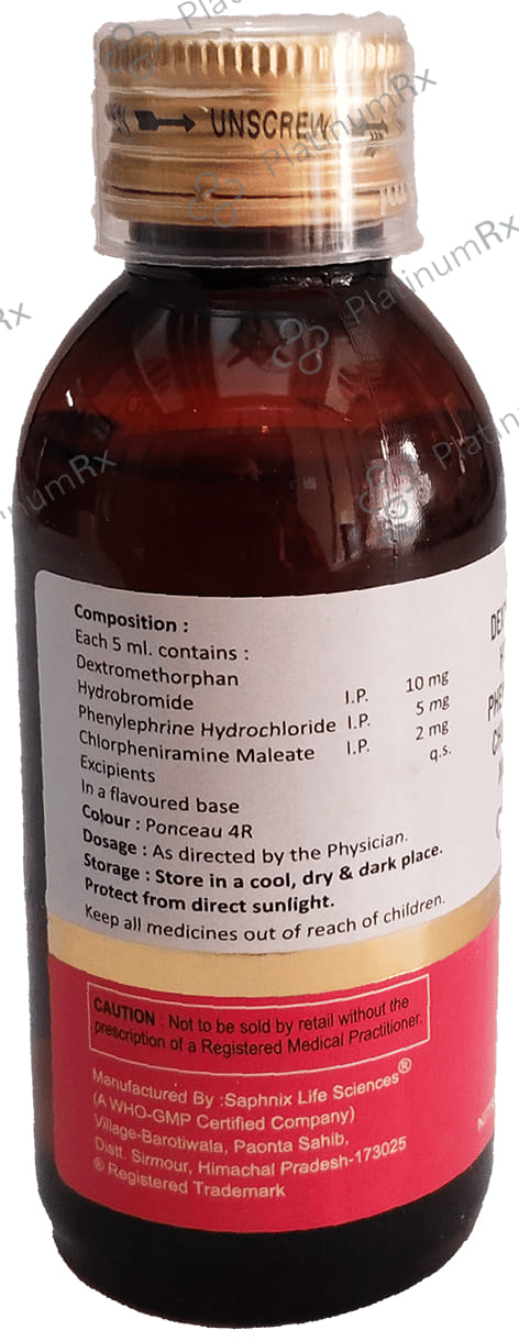 Cofsiz D Syrup Sugar Free