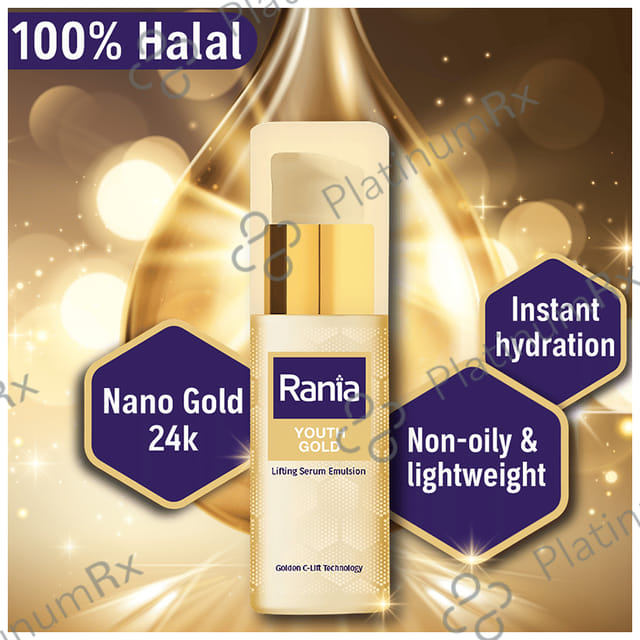 Rania Youth Gold Lifting Serum Emulsion