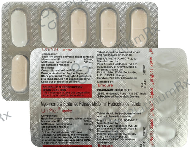 Unmet Tablet 10s
