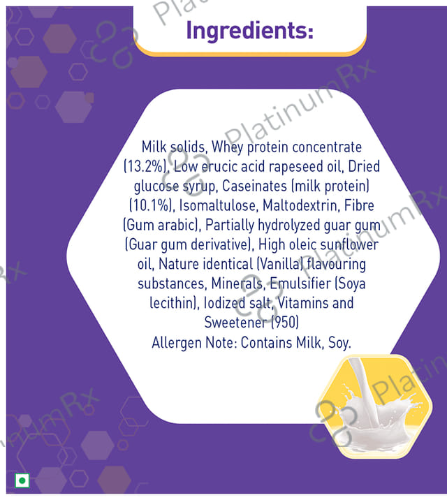 Nestle Resource Diabetic Supplement With Protein, Fibre & Low GI - Flavour Vanilla Powder 400 Powder