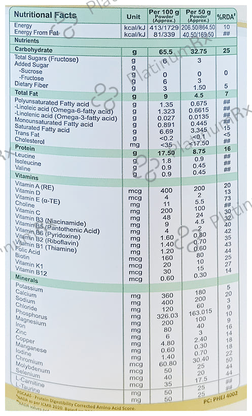 PentaSure Hepatic Flavour Creamy Vanilla Powder 400gm