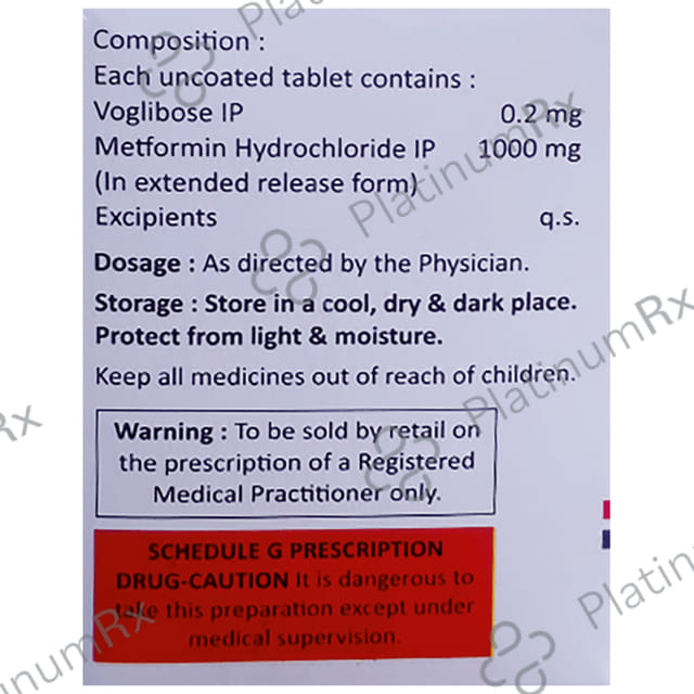 Vogliking 0.2 M 1000 Tablet SR