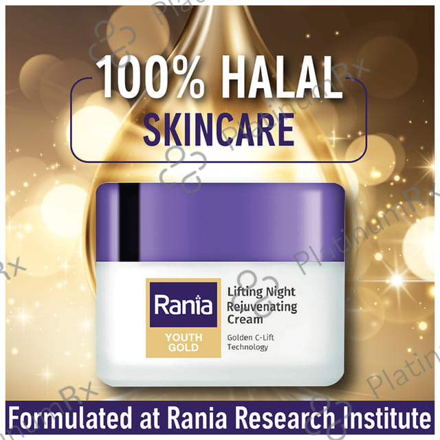 Rania Youth Gold Lifting Night Rejuvenating Cream