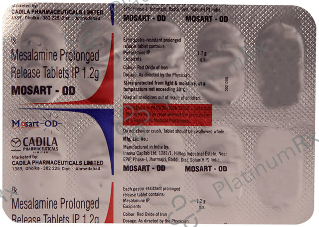 Mosart 1200mg OD Tablet 10s