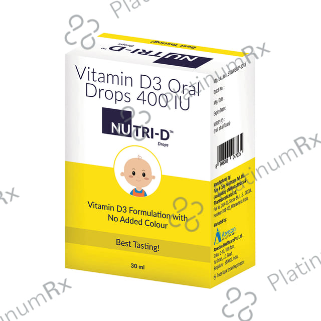 Nutri D3 400IU Oral Drops 30ml