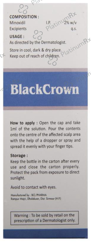 BlackCrown 2% Solution