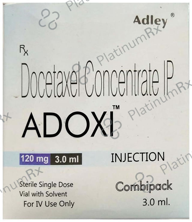 Adoxi 120mg Injection Combipack 3ml