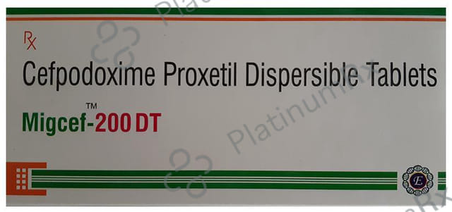 Migcef 200 DT Tablet