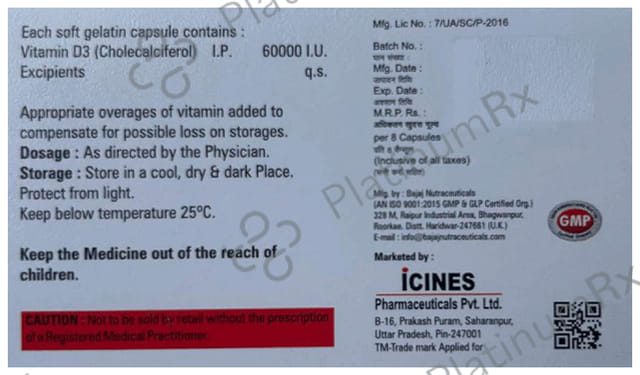 Sunfold 60K Softgel Capsule