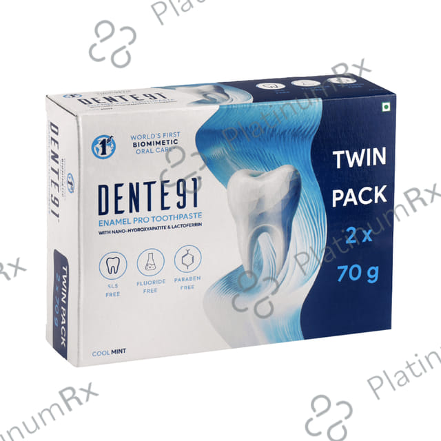Dente 91 Cool Mint 70gm Toothpaste 2s
