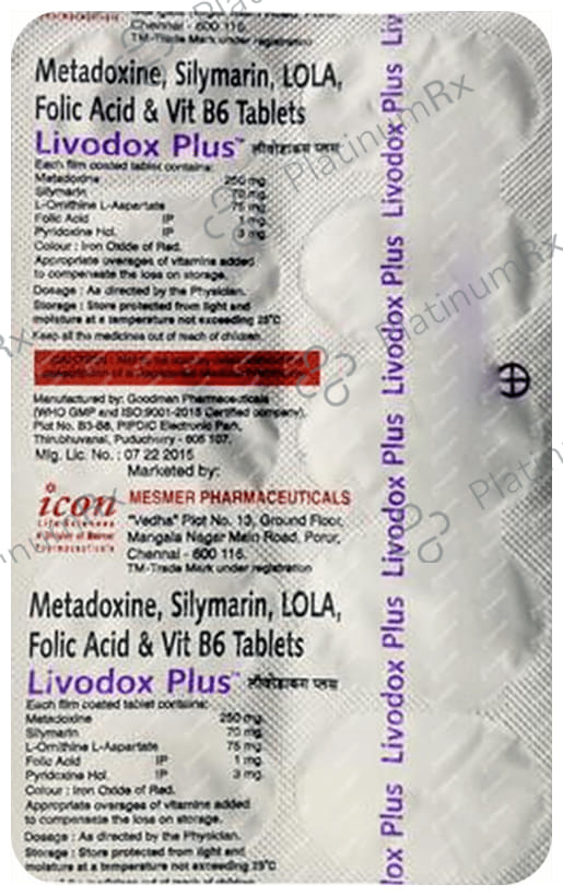Livodox Plus Tablet 10s