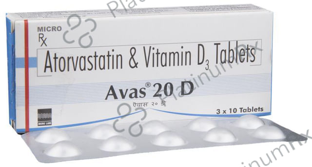 Avas 20 D Tablet