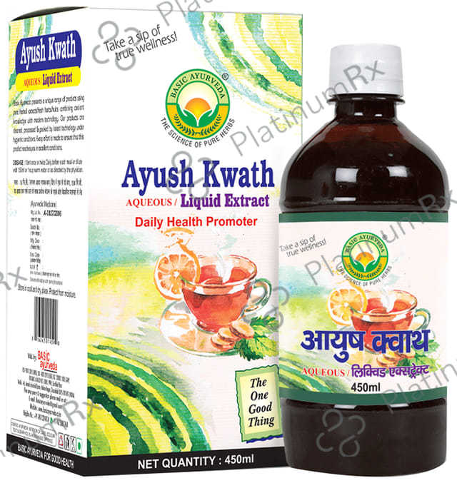 Basic Ayurveda Ayush Kwath Aqueous/Liquid Extract