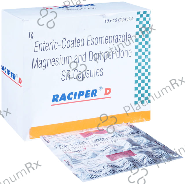 Raciper D 40/30mg Capsule SR 15s
