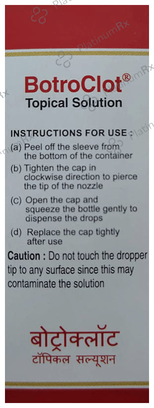 Botroclot 0.2CU Topical Solution 15ml