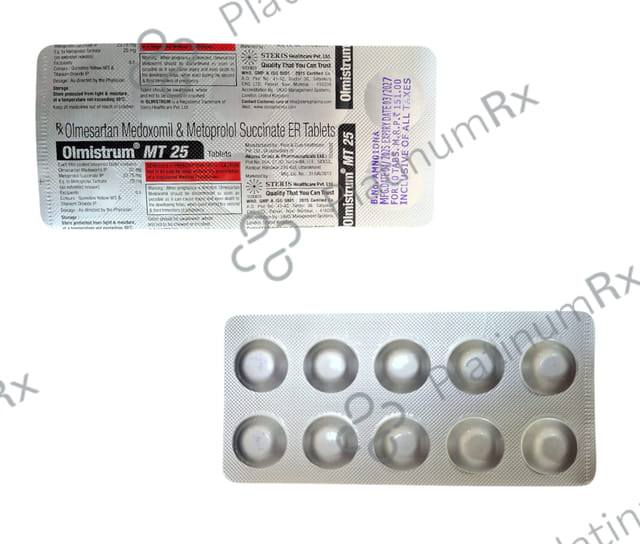 Olmistrum MT 25/20mg Tablet ER 10s