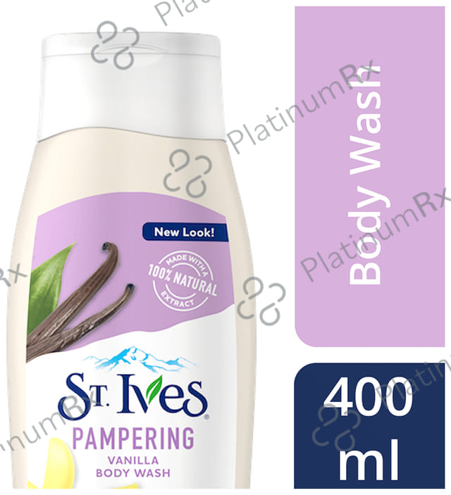 St. Ives Pampering Vanilla Body Wash
