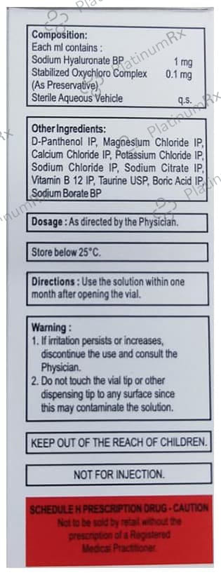 Softvisc 0.1% Lubricant Eye Drop 10ml