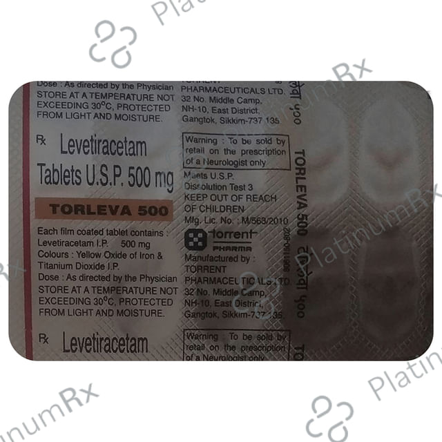 Torleva 500mg Tablet 10s
