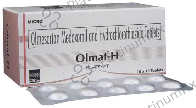 Olmat H 12.5/20mg Tablet 10s