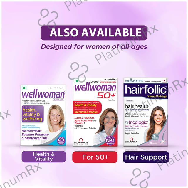 Wellwoman 70 Plus Tablet 10s