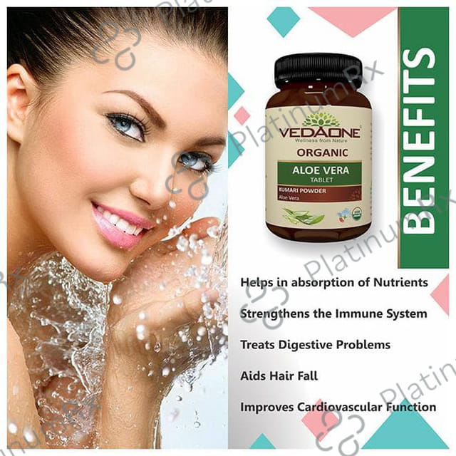 Vedaone Organic Aloevera Tablet