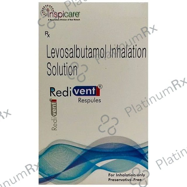 Redivent 1.25mg Respules 1X2.5ml