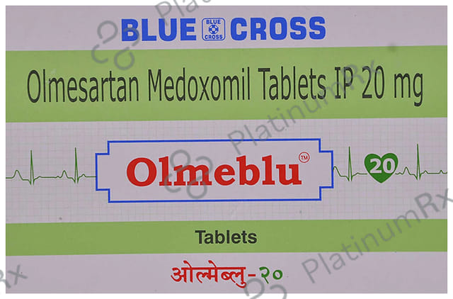Olmeblu 20mg Tablet 15s