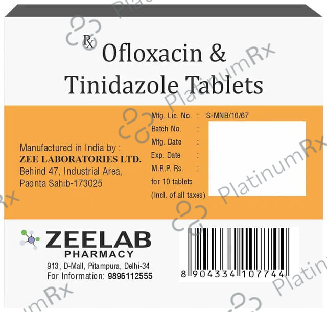 Oflozee-TZ Tablet