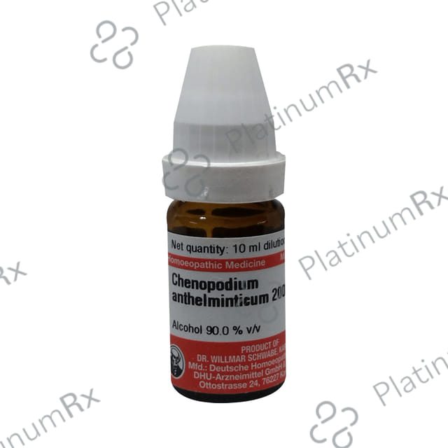 Dr Willmar Schwabe Germany Chenopodium Anthelminticum Dilution 200