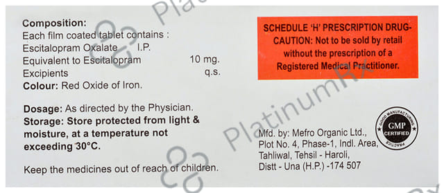 Anxopram 10mg Tablet 10s