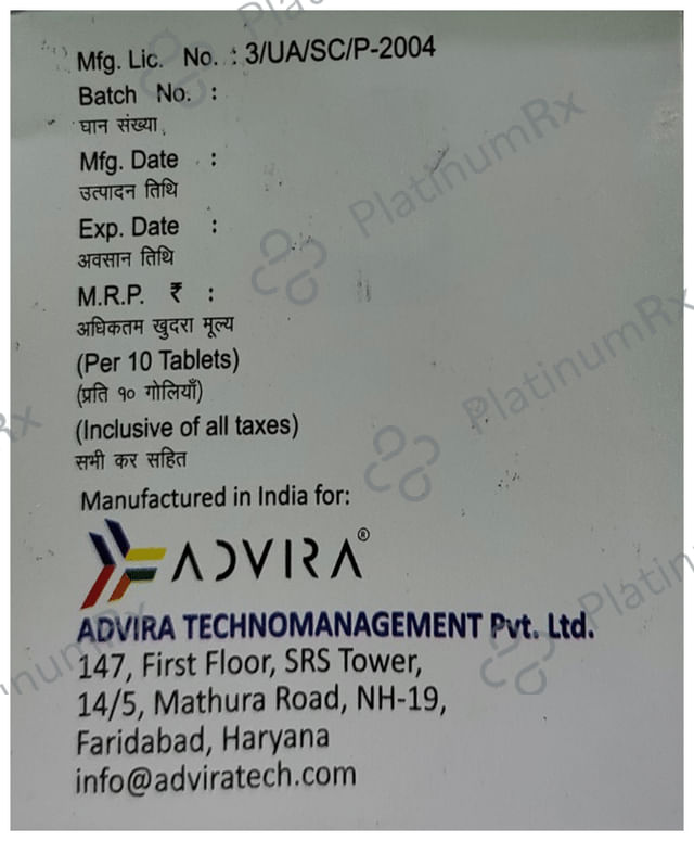 Advixime OF 200/200mg Tablet 10s