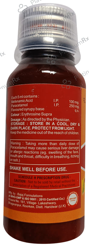 Mefmon DS Oral Suspension Mango