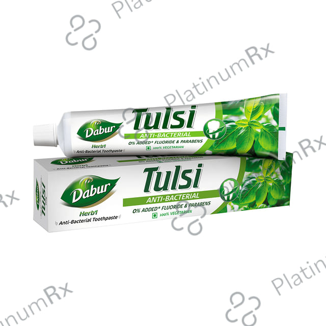 Dabur Tulsi Anti-Bacterial Herb'l Toothpaste (200gm Each)