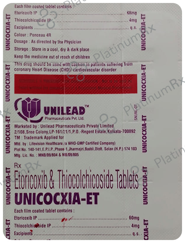 Unicocxia-ET Tablet
