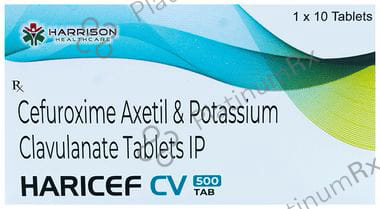 Haricef CV 500mg/125mg Tablet