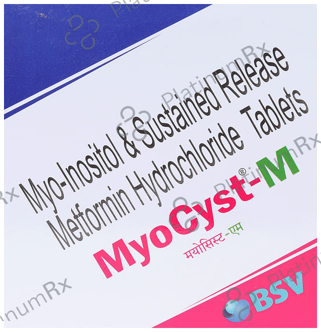 Myocyst M 500/600mg Tablet SR 10s