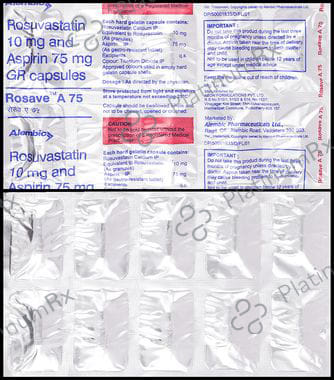 Rosave A 75/10 Capsule 10s