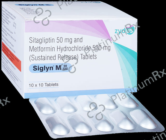 Siglyn M 50/500 Tablet SR