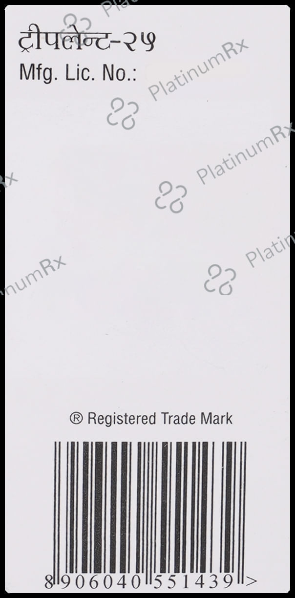 Triplent 25mg Tablet