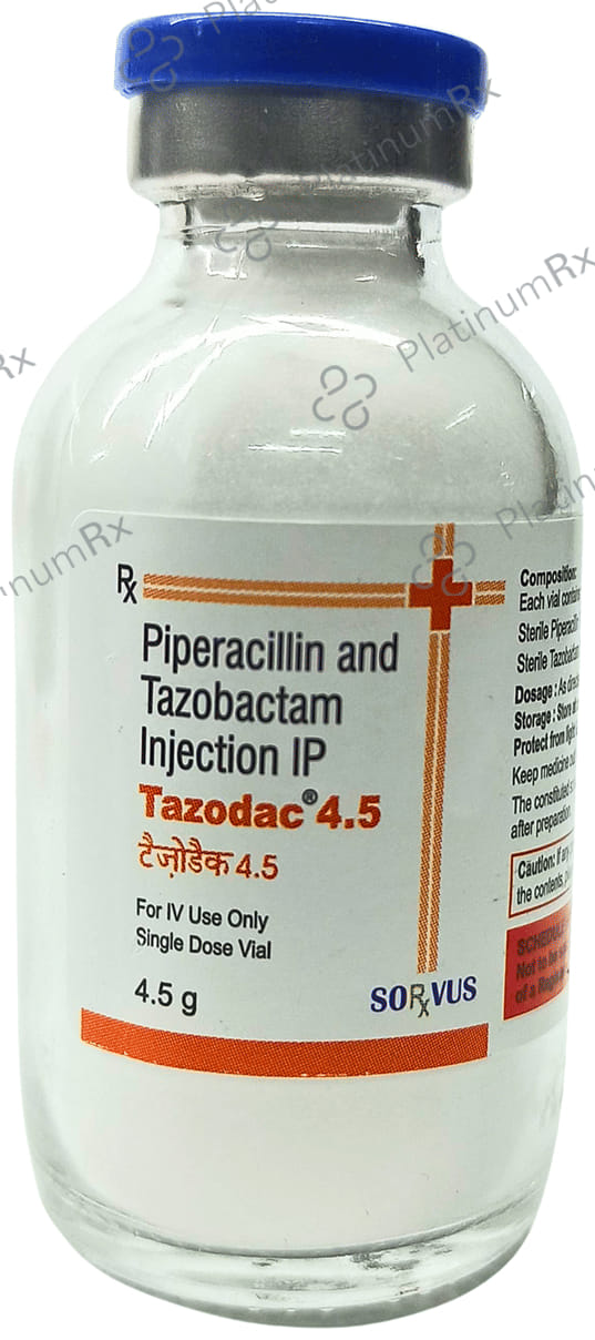 Tazodac 4.5 4000/500mg Injection 1s