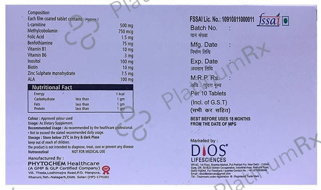Fitjee Nerve Tablet