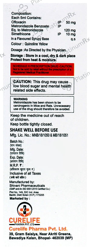 Cureflox-M Oral Suspension