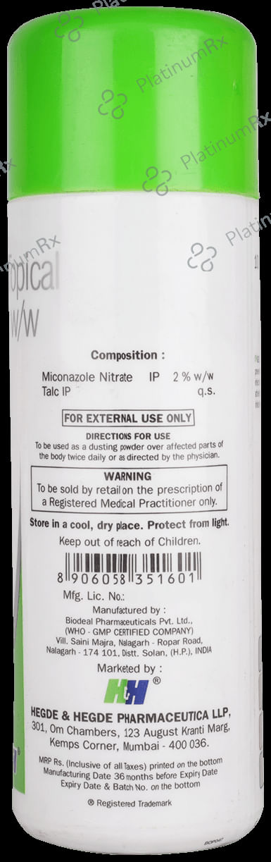 DK Gel 2% Dusting Powder 100gm