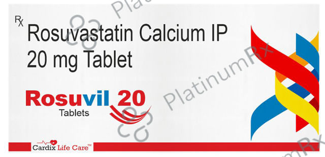 Rosuvil 20mg Tablet 10s