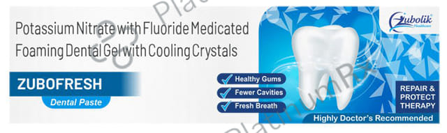 Zubofresh Dental Toothpaste 50gm