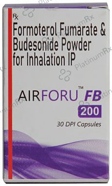 Airforu FB 200/6mcg DPI Capsule 30s