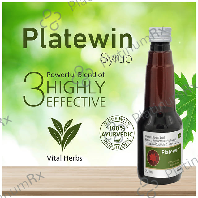 Platewin Syrup (200ml Each) 1 Bottle